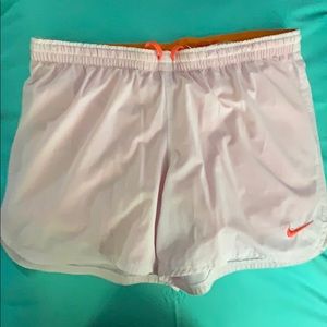 Running shorts with compression shorts